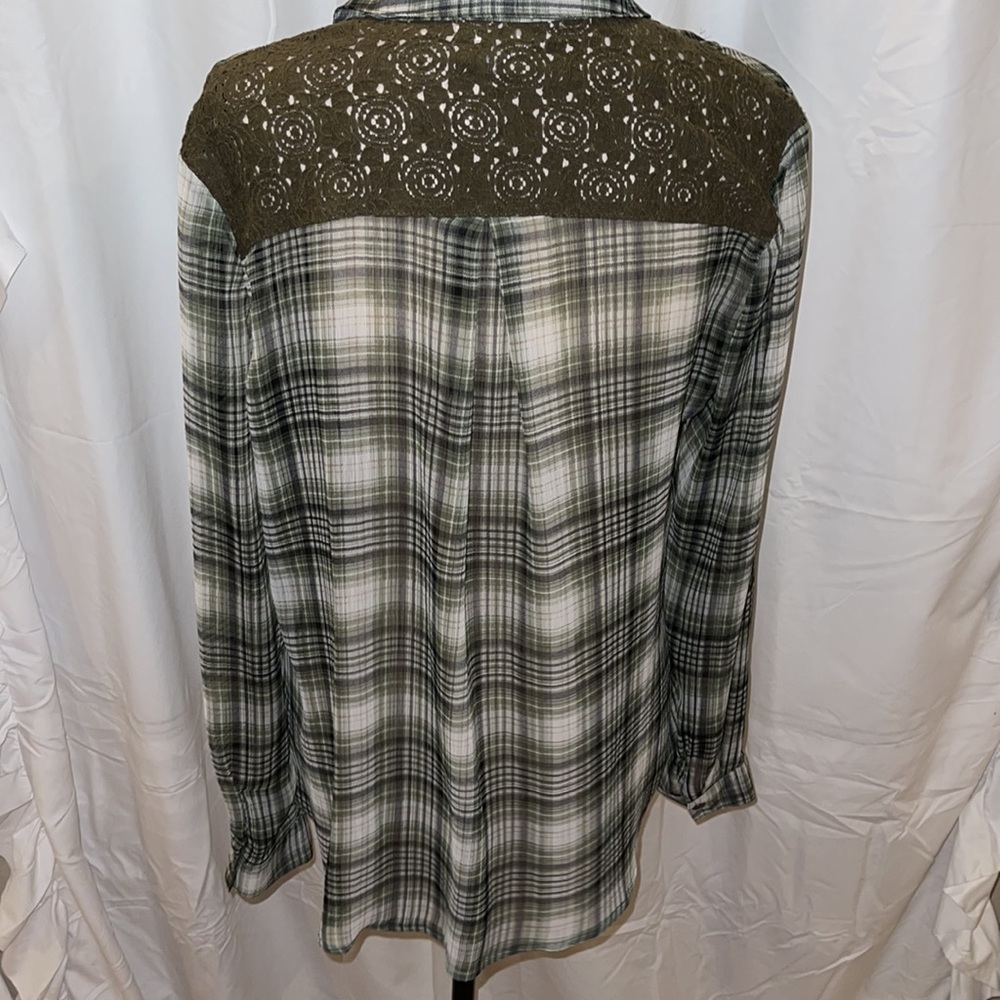 Flannel blouse - Picture 2 of 2